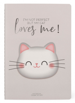 Caiet A5 - Lined - Kitty