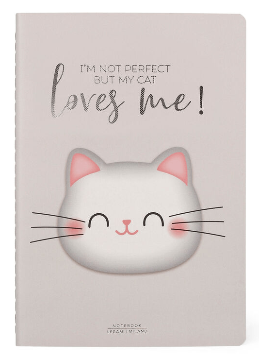 Caiet A5 - Lined - Kitty