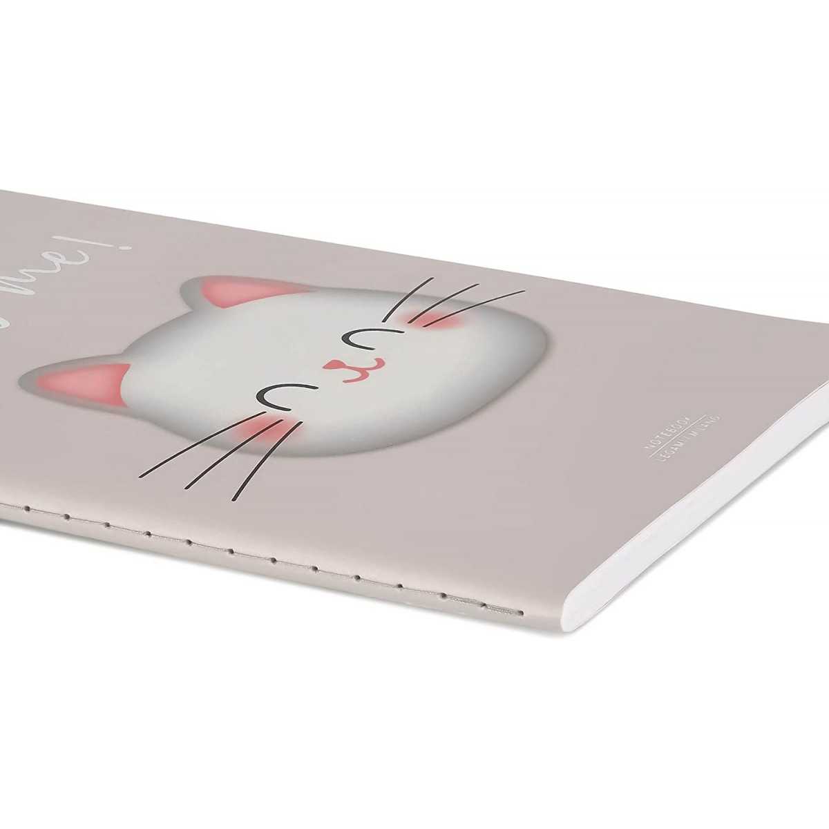 Caiet A5 - Lined - Kitty