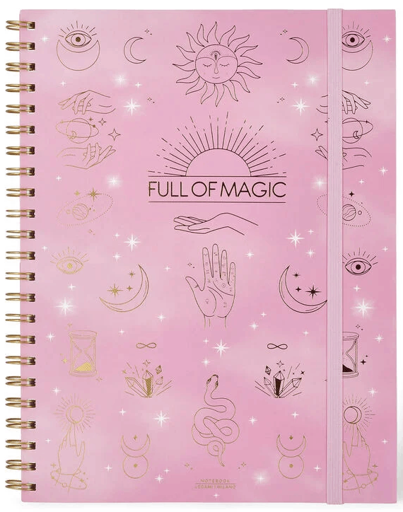 Carnet - 3in1 - A4, Maxi, Spiral - Magic