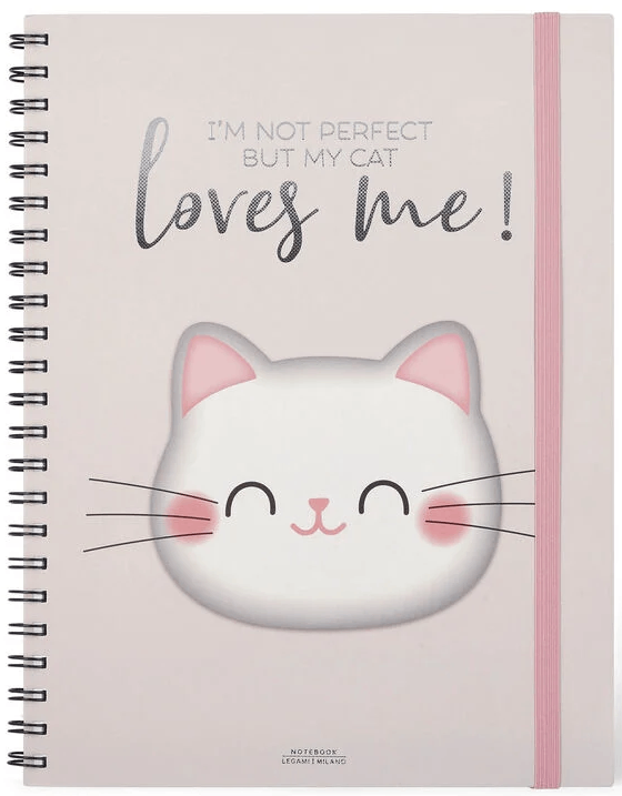 Carnet - 3in1 - A4, Maxi, Spiral - Kitty
