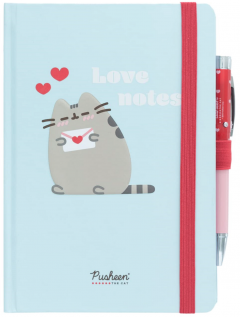 Carnet A5 cu pix - Pusheen - Purrfect Love