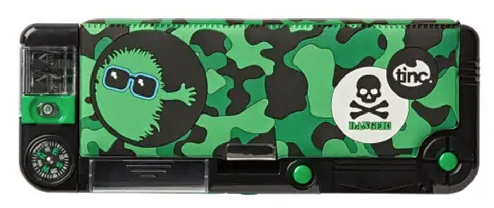Penar cu accesorii - Hugga Camo - Verde