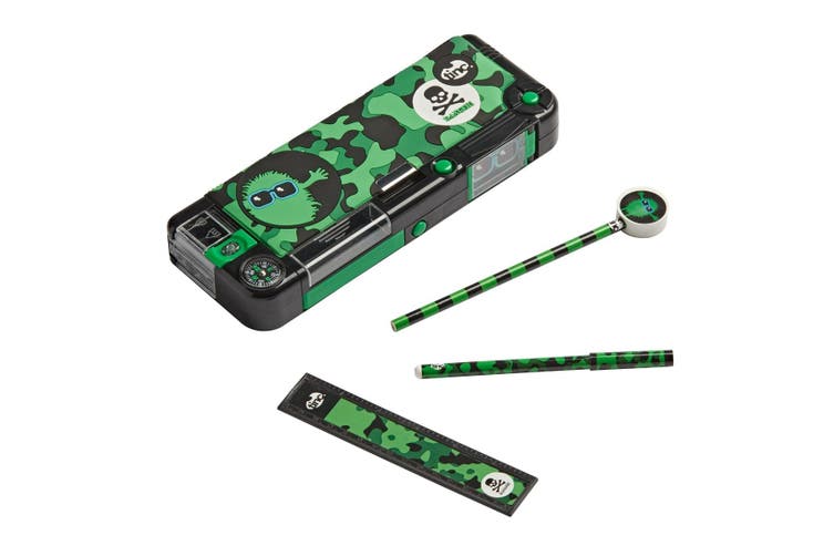 Penar cu accesorii - Hugga Camo - Verde