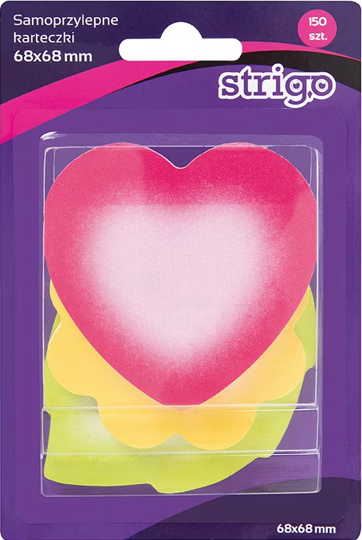 Sticky Notes Strigo - diferite forme, multicolor