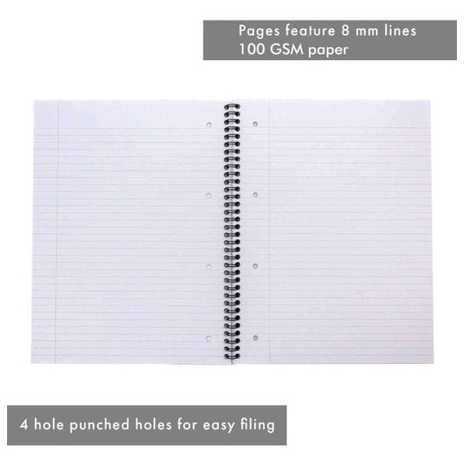 Caiet A4 dictando cu spirala - Concord