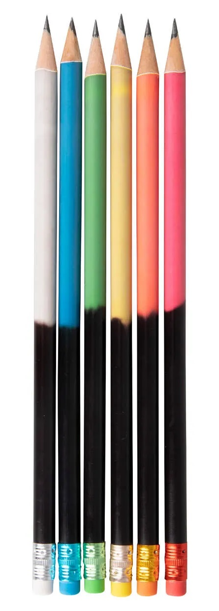 Creion - HB - Curcubeu - Mai multe culori