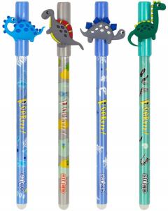 Pix cerneala cu stergere - Dinozauri - 4 modele