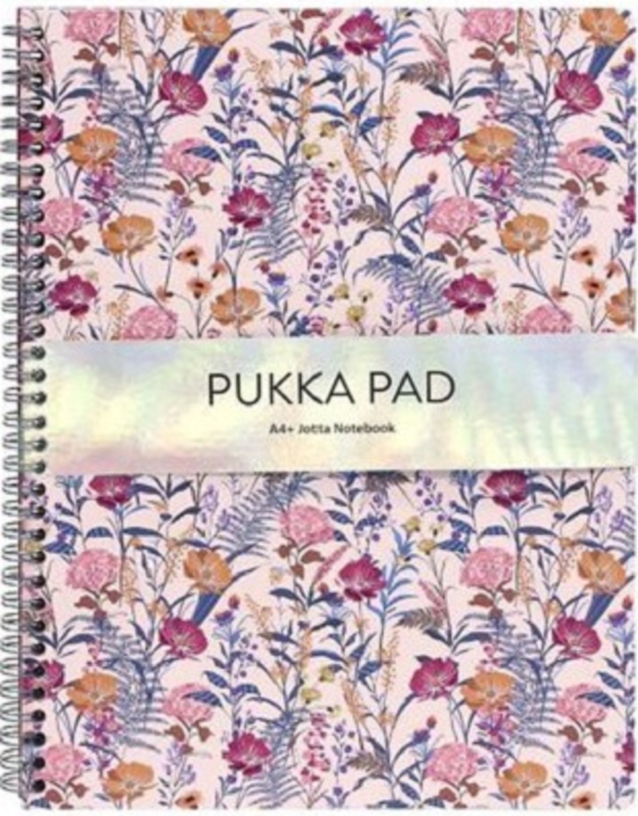 Caiet A4 cu spirala - Jotta Bloom - Roz