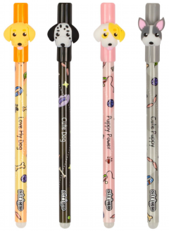 Pix cerneala cu stergere - Catelusi - 4 modele