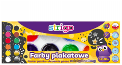 Set 12 acuarele cu pensula - Strigo  