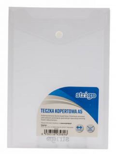 Mapa din plastic - A5 - Vertical - Transparent