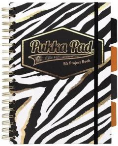 Caiet A4 cu spirala - Wild Jotta - Zebra