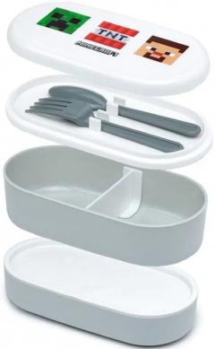 Cutie pentru pranz cu tacamuri - Minecraft thumbnail