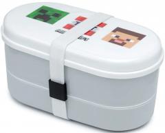 Cutie pentru pranz cu tacamuri - Minecraft