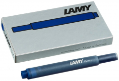Set 5 patroane cerneala albastra - Lamy T10