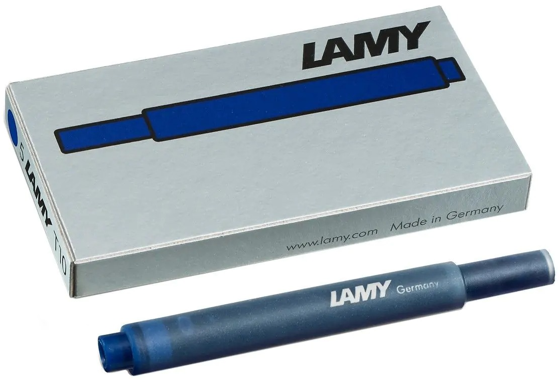 Set 5 patroane cerneala albastra - Lamy T10