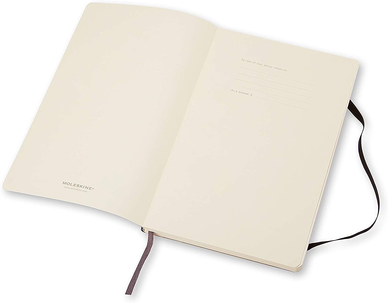 Carnet - Moleskine Plain Soft Notebook - Large