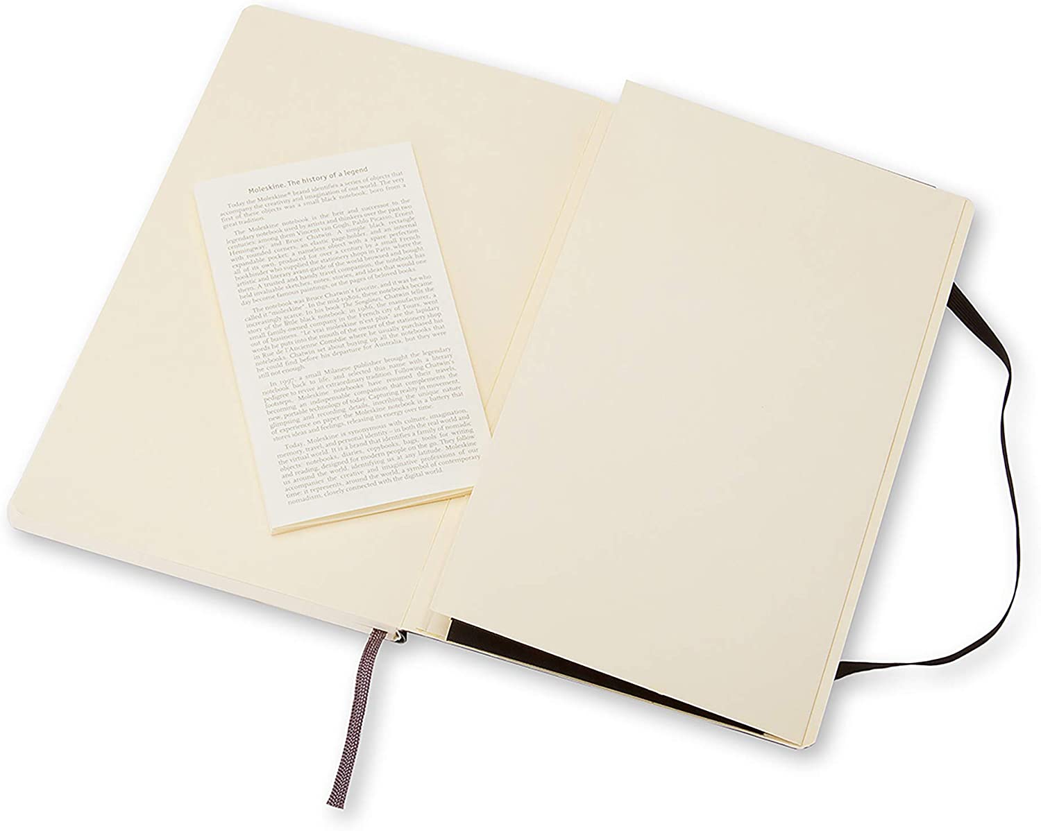 Carnet - Moleskine Plain Soft Notebook - Large