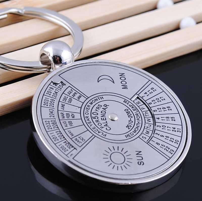 Breloc - calendar pe 50 de ani