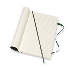 Carnet - Moleskine Classic - Large, Soft Cover, Ruled - Myrtle Green thumbnail