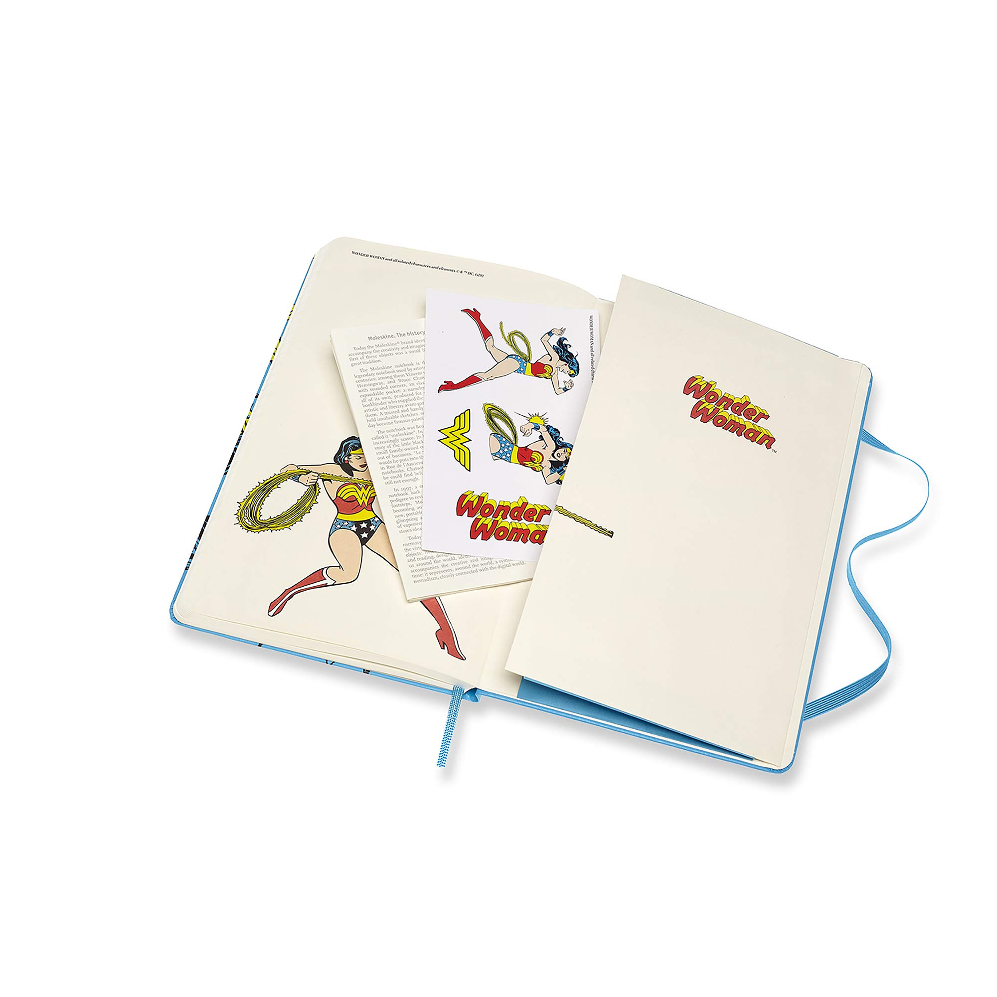 Carnet - Moleskine Wonder Woman - Blue
