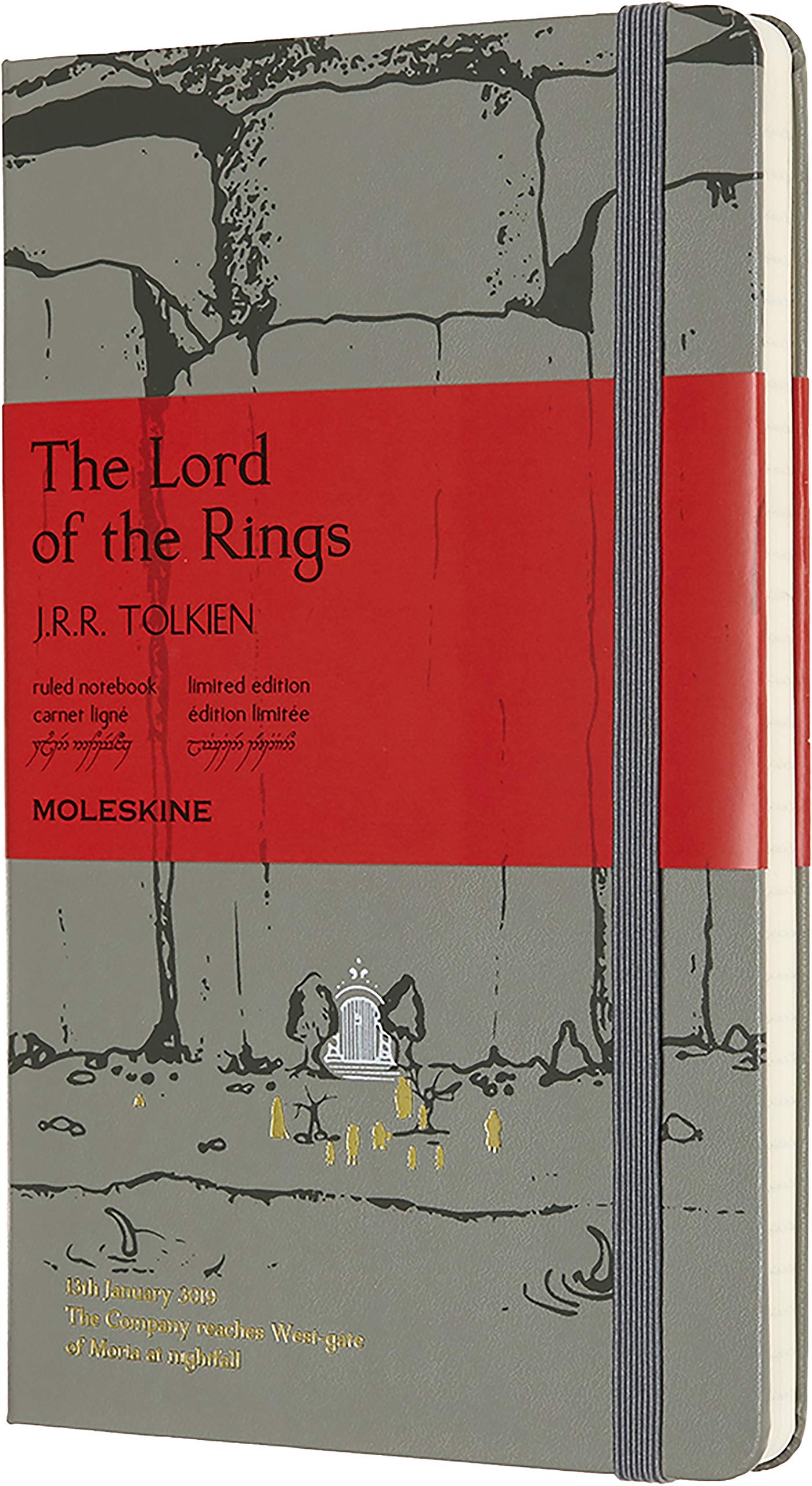 Carnet - Moleskine Lord of the Rings Limited Edition - Moria 