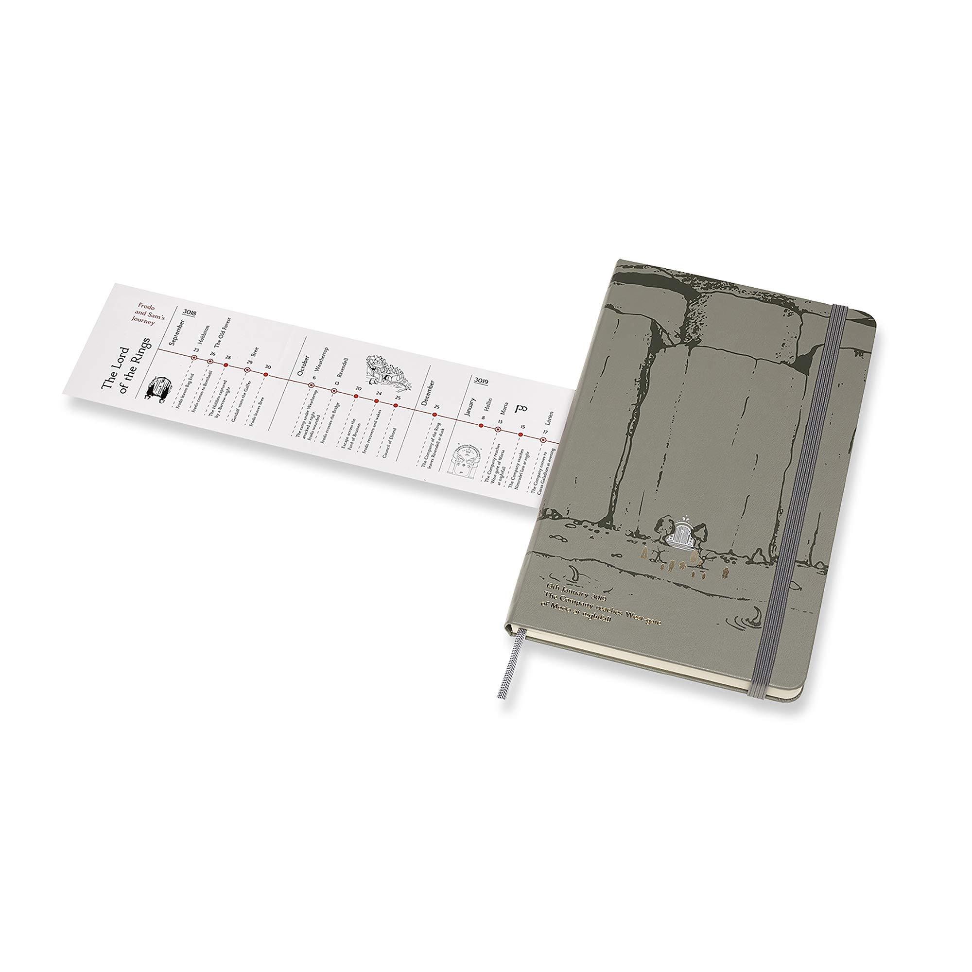 Carnet - Moleskine Lord of the Rings Limited Edition - Moria 