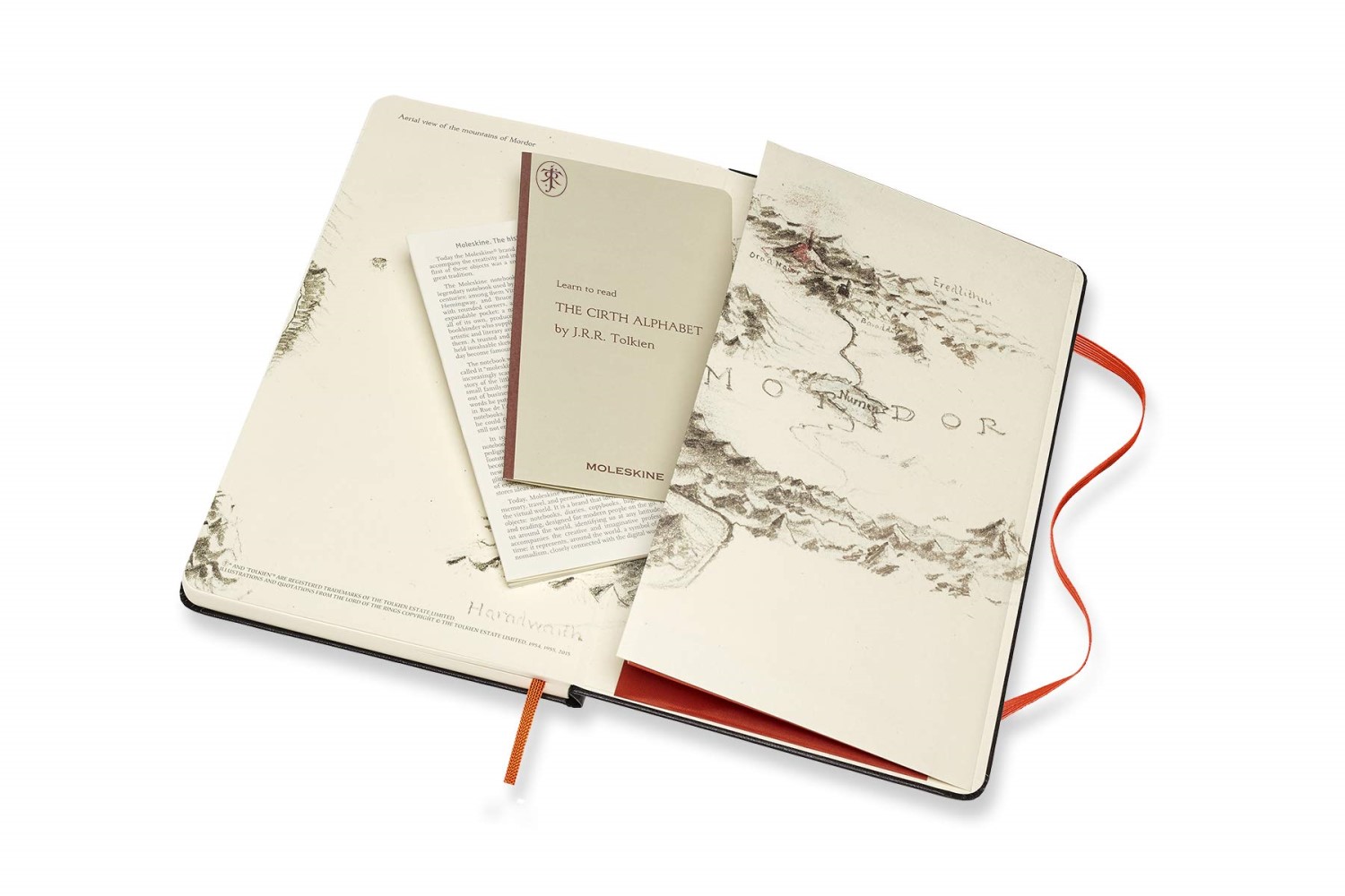 Carnet - Moleskine - Lord of the Rings Limited Edition: Mount Doom 