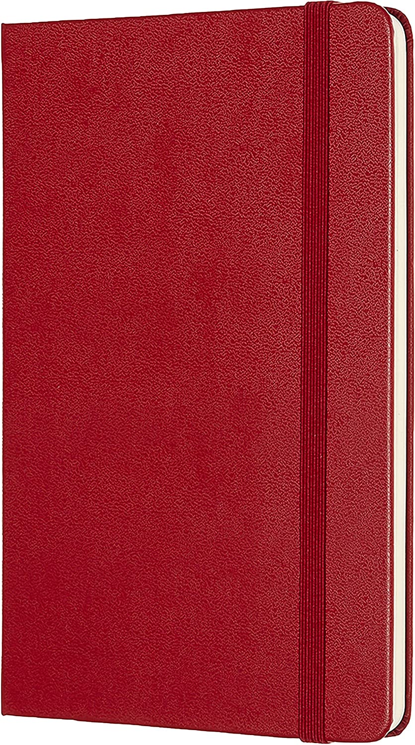 Carnet Moleskine - Classic Dotted Hardcover Notebook Medium - Scarlet Red