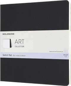 Carnet schite - Moleskine Art - Square, Plain - Black