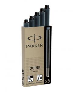 Set cartuse lungi cu cerneala - Quink, Negru