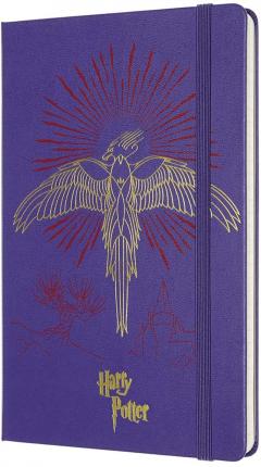 Carnet - Moleskine - Harry Potter - Pheonix - Geranium Violet thumbnail