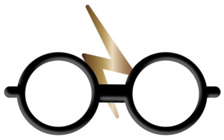 Insigna - Harry Potter - Glasses and Scar