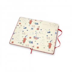 Carnet - Moleskine Moomin Limited Edition Ruled Notebook - Large, Hard Cover - Red thumbnail