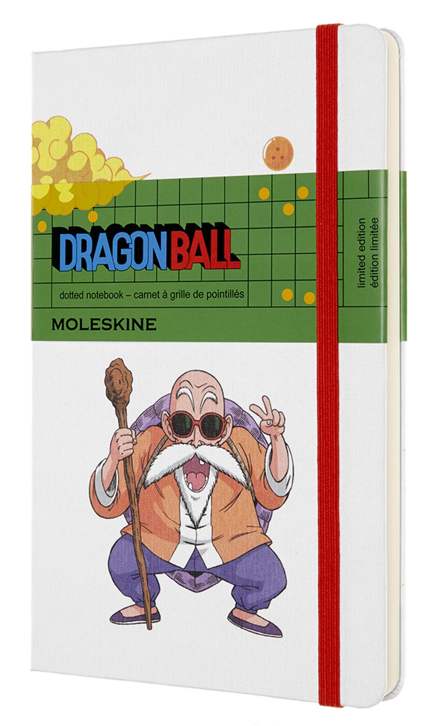 Carnet - Moleskine Limited Edition - Large, Hard Cover, Dotted- Dragonball - Master Roshi