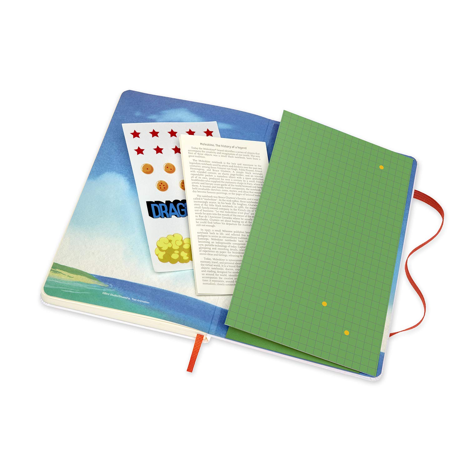 Carnet - Moleskine Limited Edition - Large, Hard Cover, Dotted- Dragonball - Master Roshi