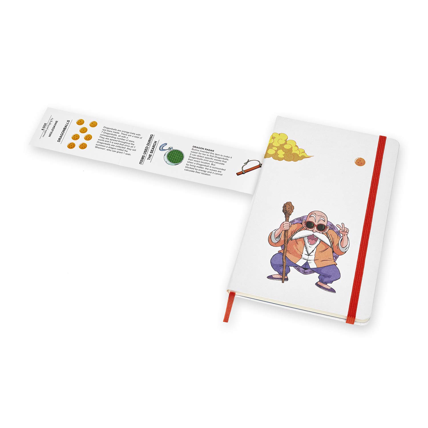 Carnet - Moleskine Limited Edition - Large, Hard Cover, Dotted- Dragonball - Master Roshi