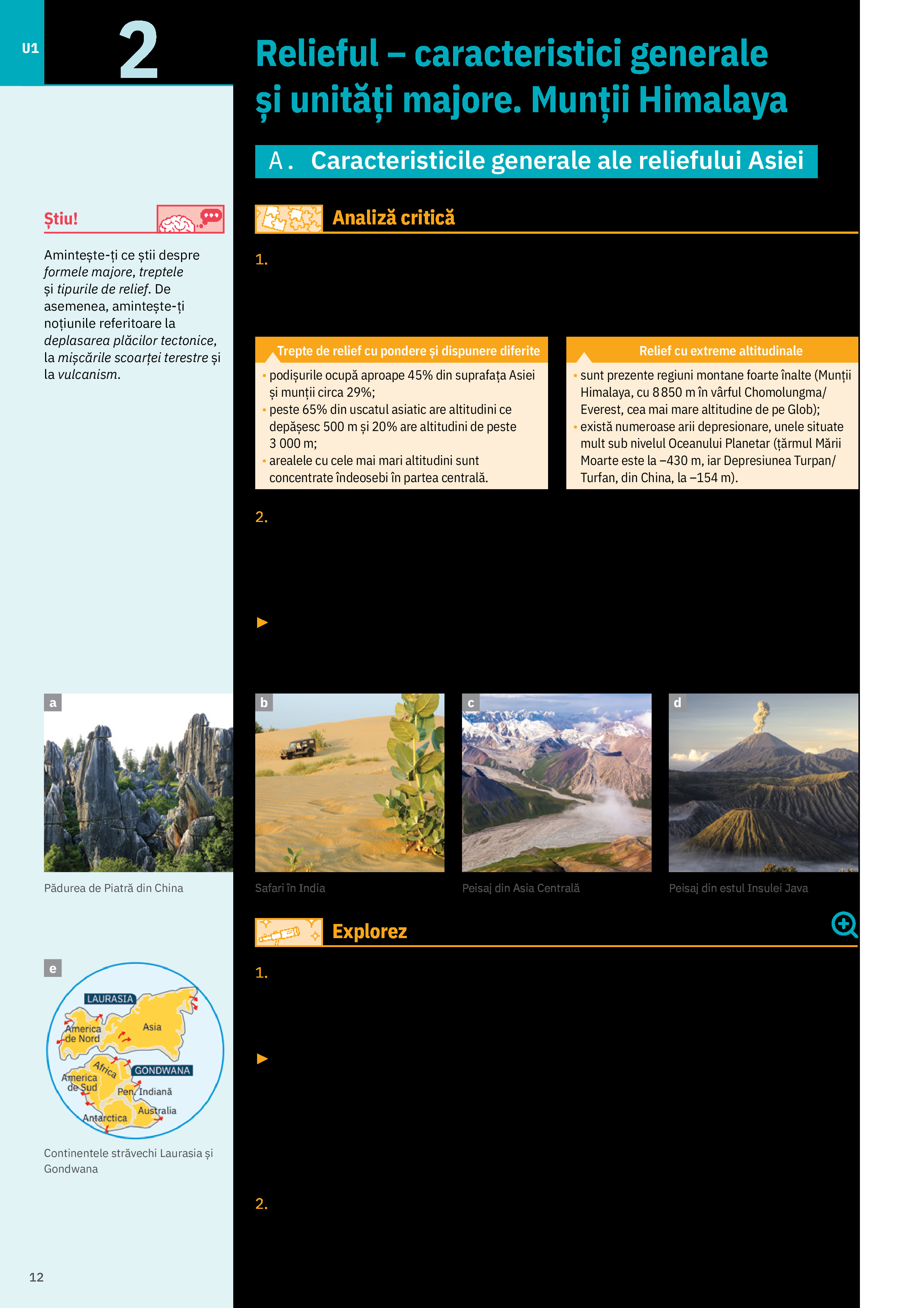Manual de Geografie - Clasa a VII-a