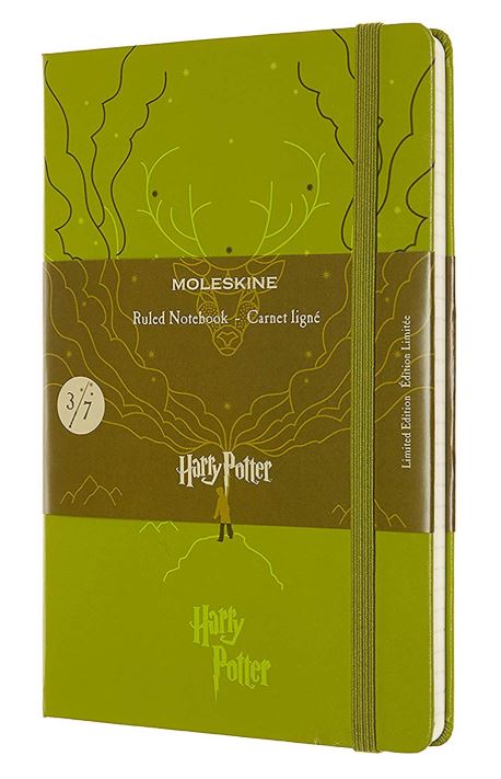 Carnet - Moleskine - Harry Potter - Expecto Patronum - Olive Green