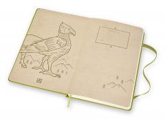 Carnet - Moleskine - Harry Potter - Expecto Patronum - Olive Green thumbnail