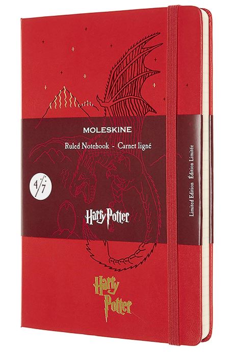 Carnet - Moleskine - Harry Potter Limited Edition - Dragon - Geranium Red