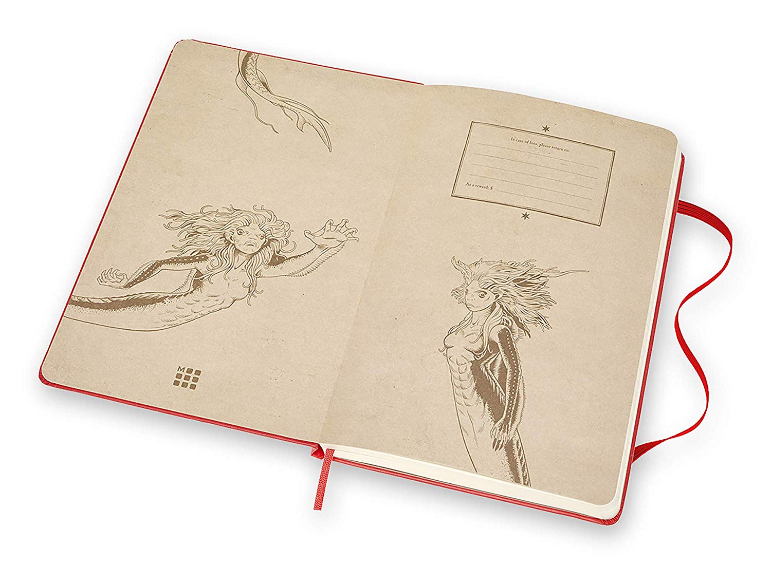 Carnet - Moleskine - Harry Potter Limited Edition - Dragon - Geranium Red