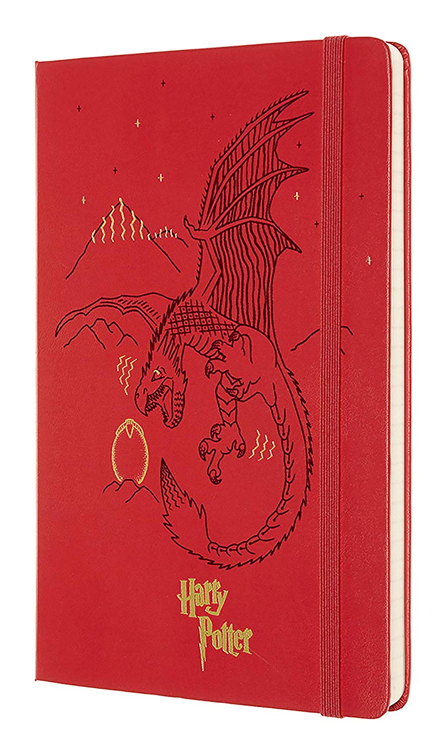 Carnet - Moleskine - Harry Potter Limited Edition - Dragon - Geranium Red