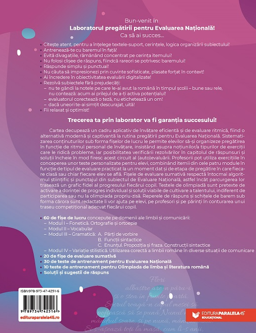 Module de invatare: limba si literatura romana. Aplicatii complexe pentru examene si olimpiade scolare - Clasa a VIII-a