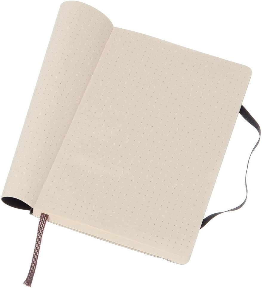 Carnet - Moleskine Classic - Large, Soft Cover, Dotted - Black