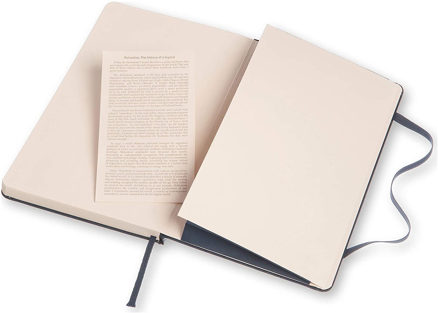 Carnet - Moleskine Classic - Large, Hard Cover, Ruled - Sapphire Blue