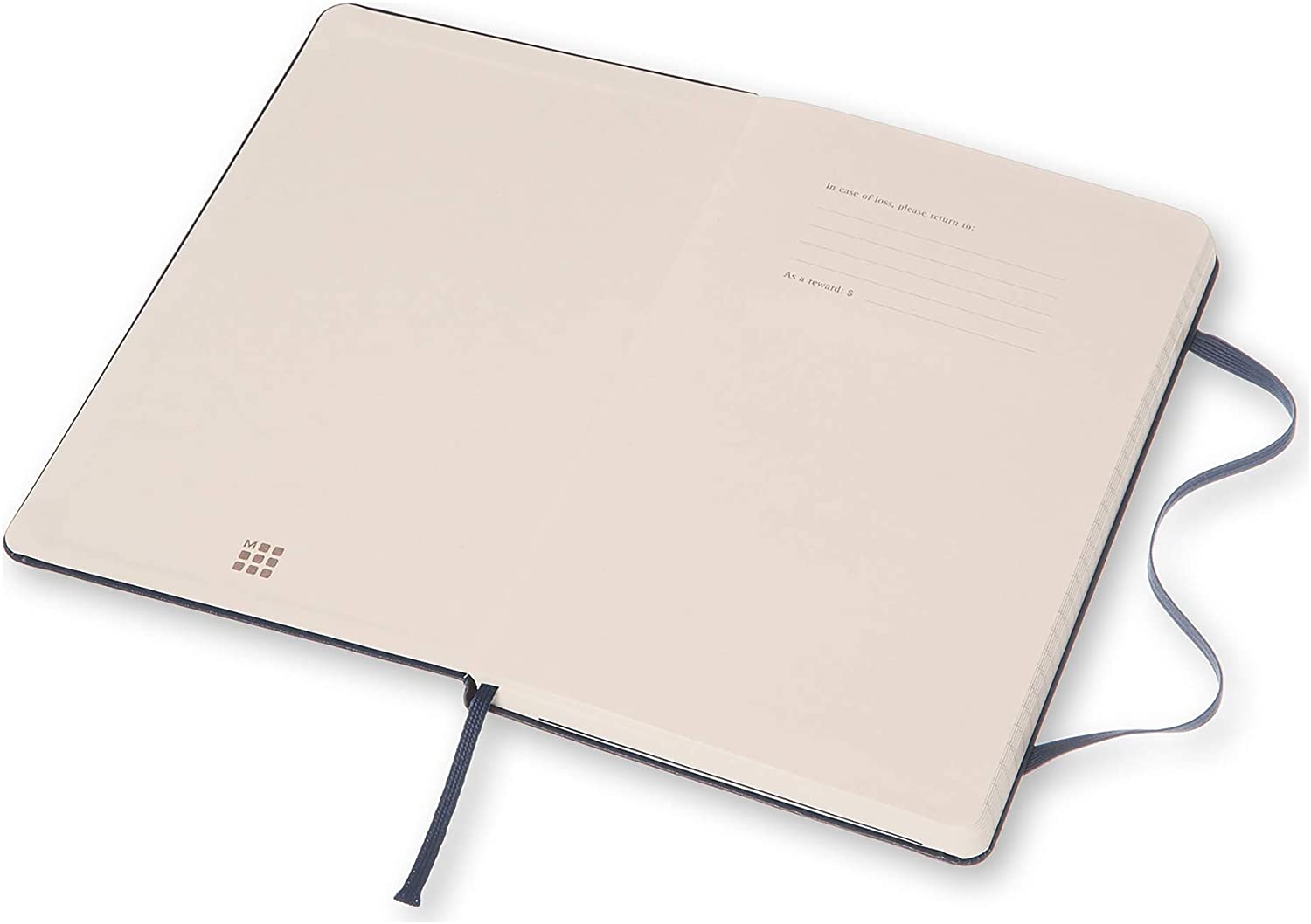 Carnet - Moleskine Classic - Large, Hard Cover, Ruled - Sapphire Blue