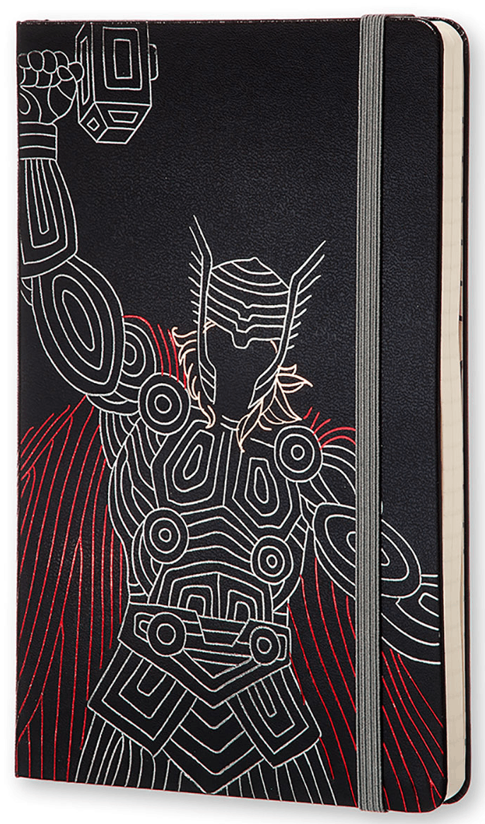 Carnet - The Avengers Limited Edition - Large, Hard Cover, Ruled - Thor 