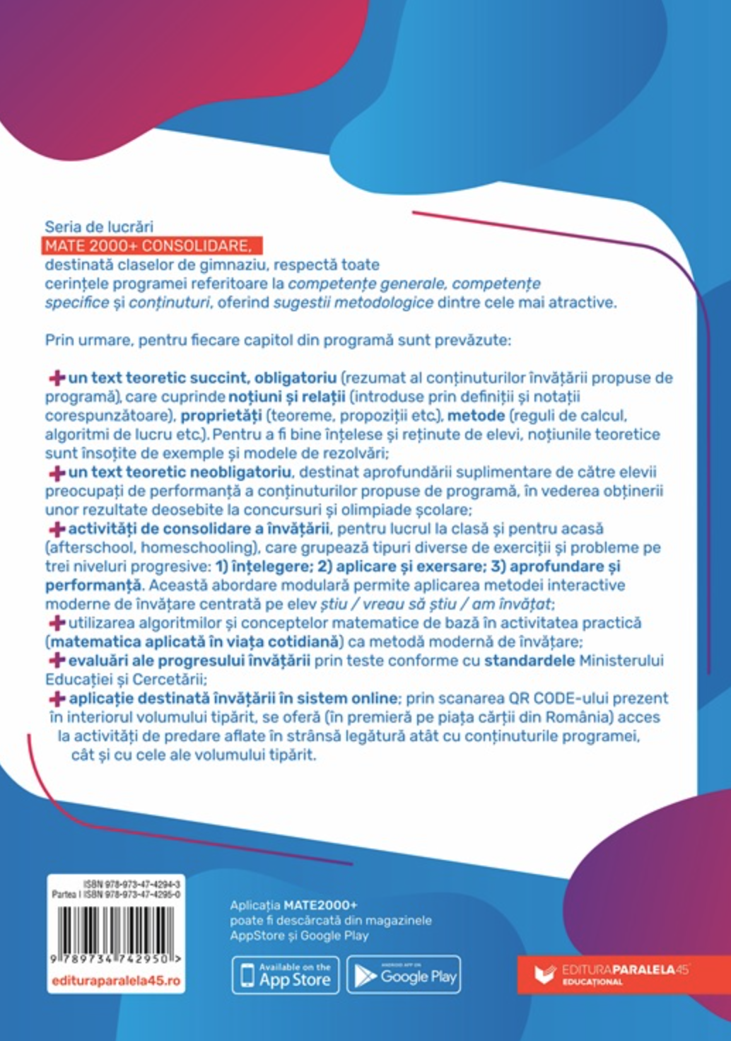 Matematica. Consolidare clasa a VIII-a (Algebra, geometrie) - Partea I